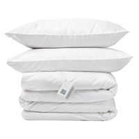 The Pure Cotton Shop Organic Cotton Duver Cover Set